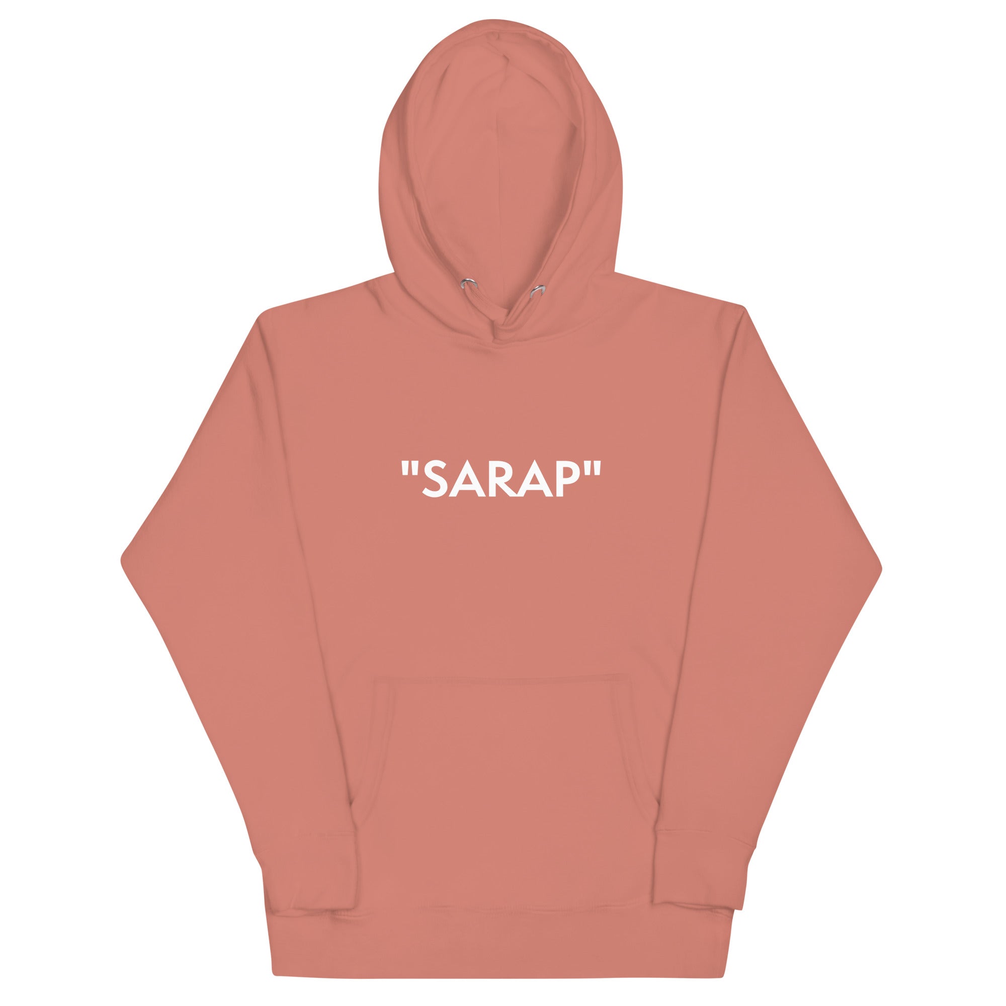 Dusty Rose / S Sarap "Quote" Hoodie