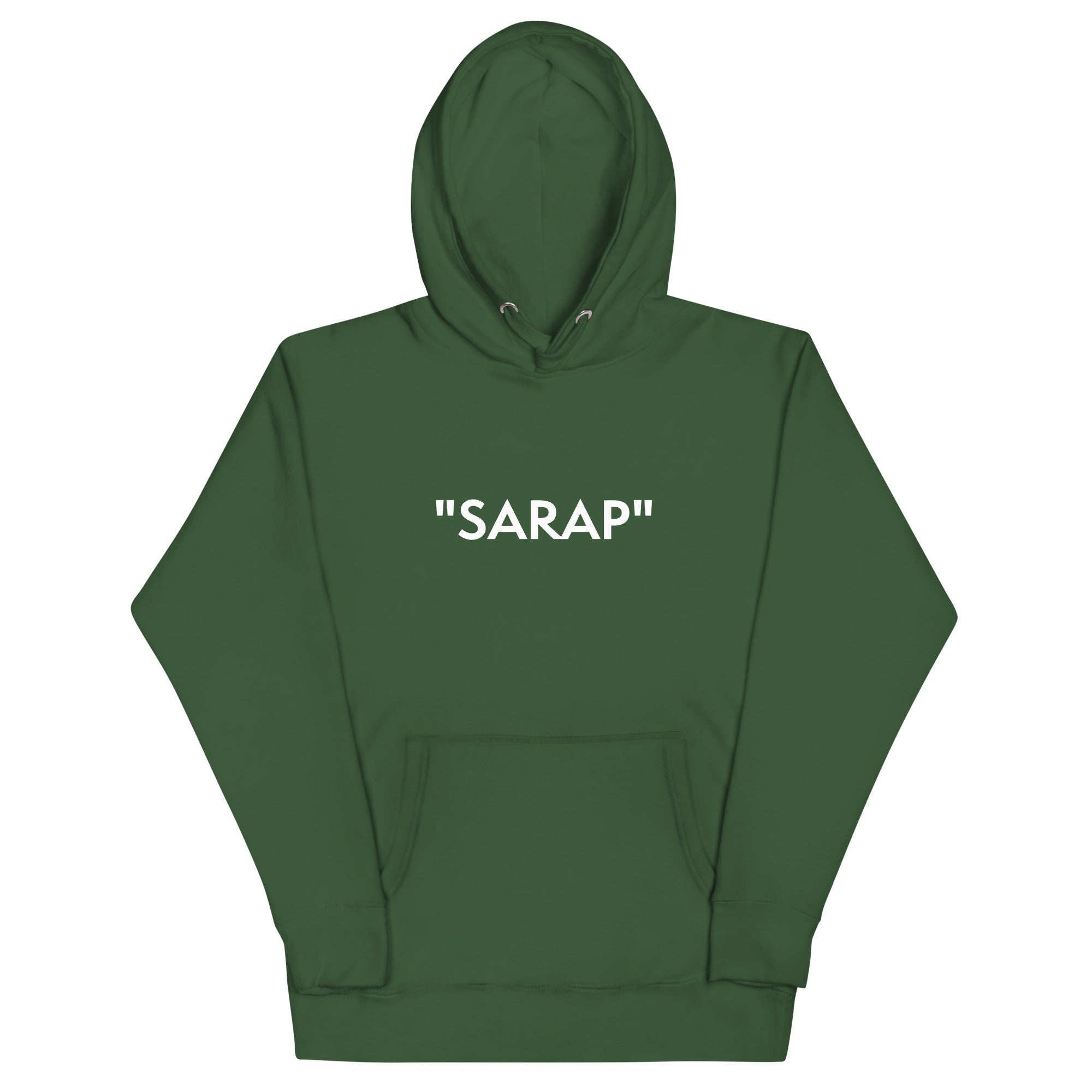 Forest Green / S Sarap "Quote" Hoodie