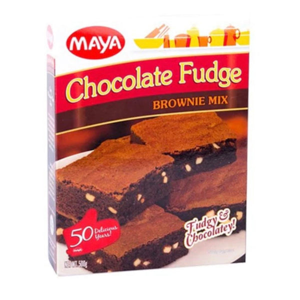 overvælde måske Inde Maya Chocolate Fudge Brownie Mix – Sarap Now