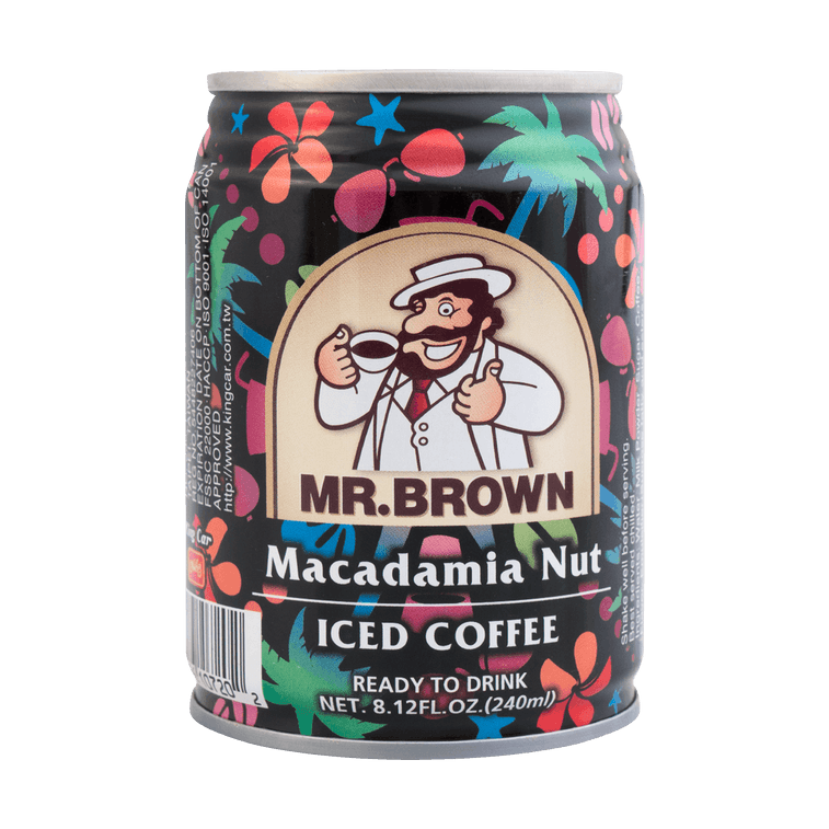 Copy of Mr. Brown - Iced Coffee - Macadamia Nut Flavor - Ready To Drink