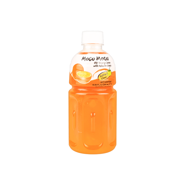 Mogu Mogu Orange Juice Drink with Nata de Coco