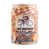 Mr. Brown - Iced Coffee - Caramel Latte Flavor - Ready To Drink