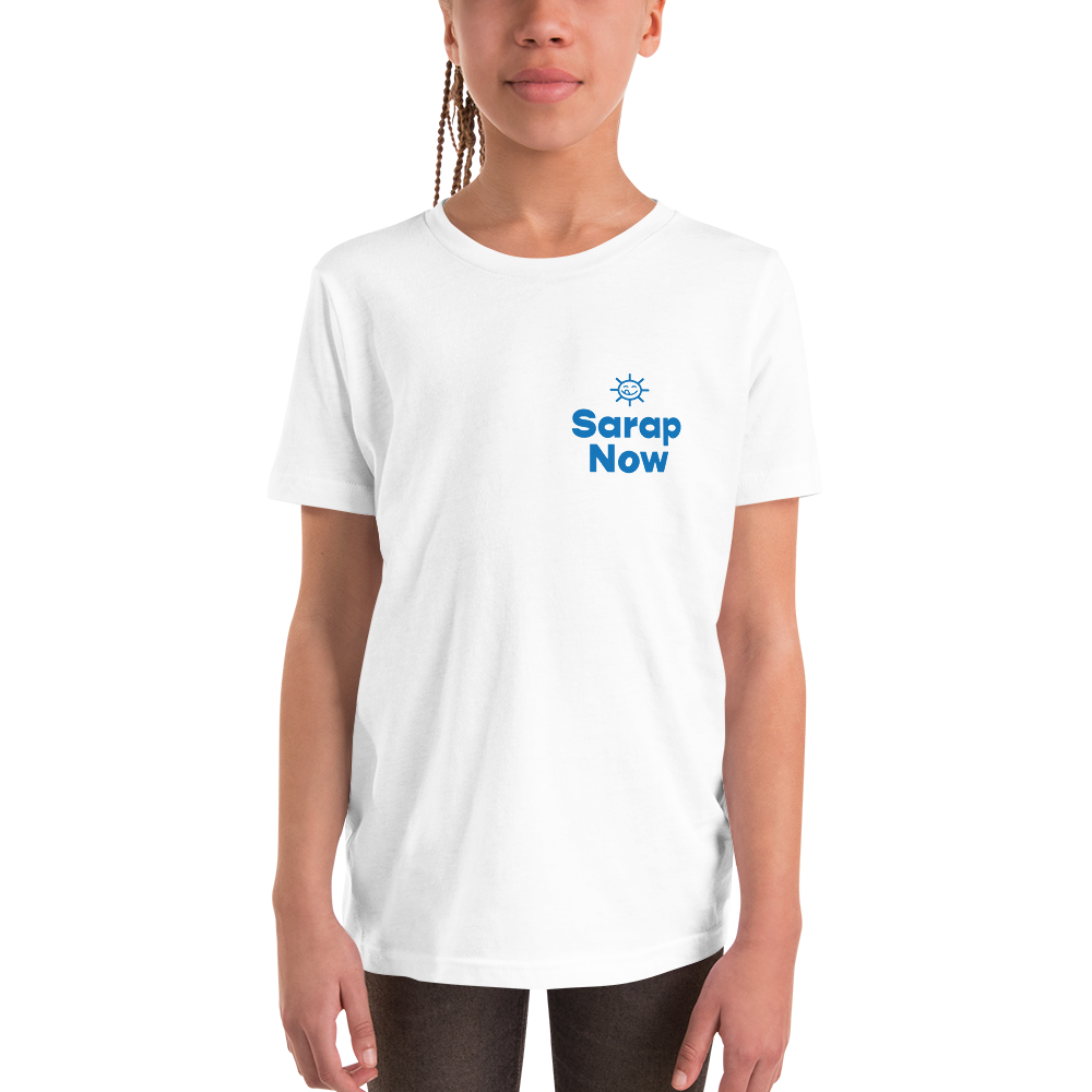 Youth Sarap Now Sun Logo Short Sleeve Unisex T-Shirt