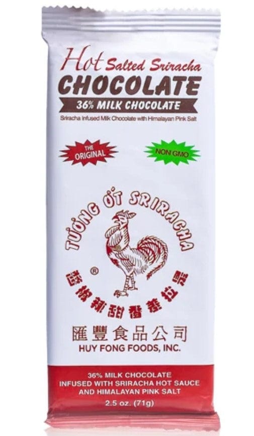 Tuong Ot Hot Salted Sriracha Milk Chocolate 36%