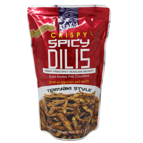 Seakid Crispy Dilis Anchovies - Spicy