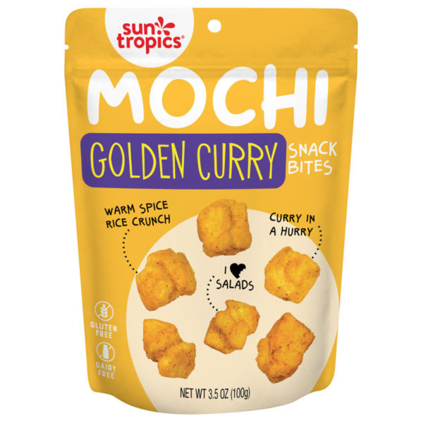 Sun Tropics Mochi Snack Bites - Golden Curry