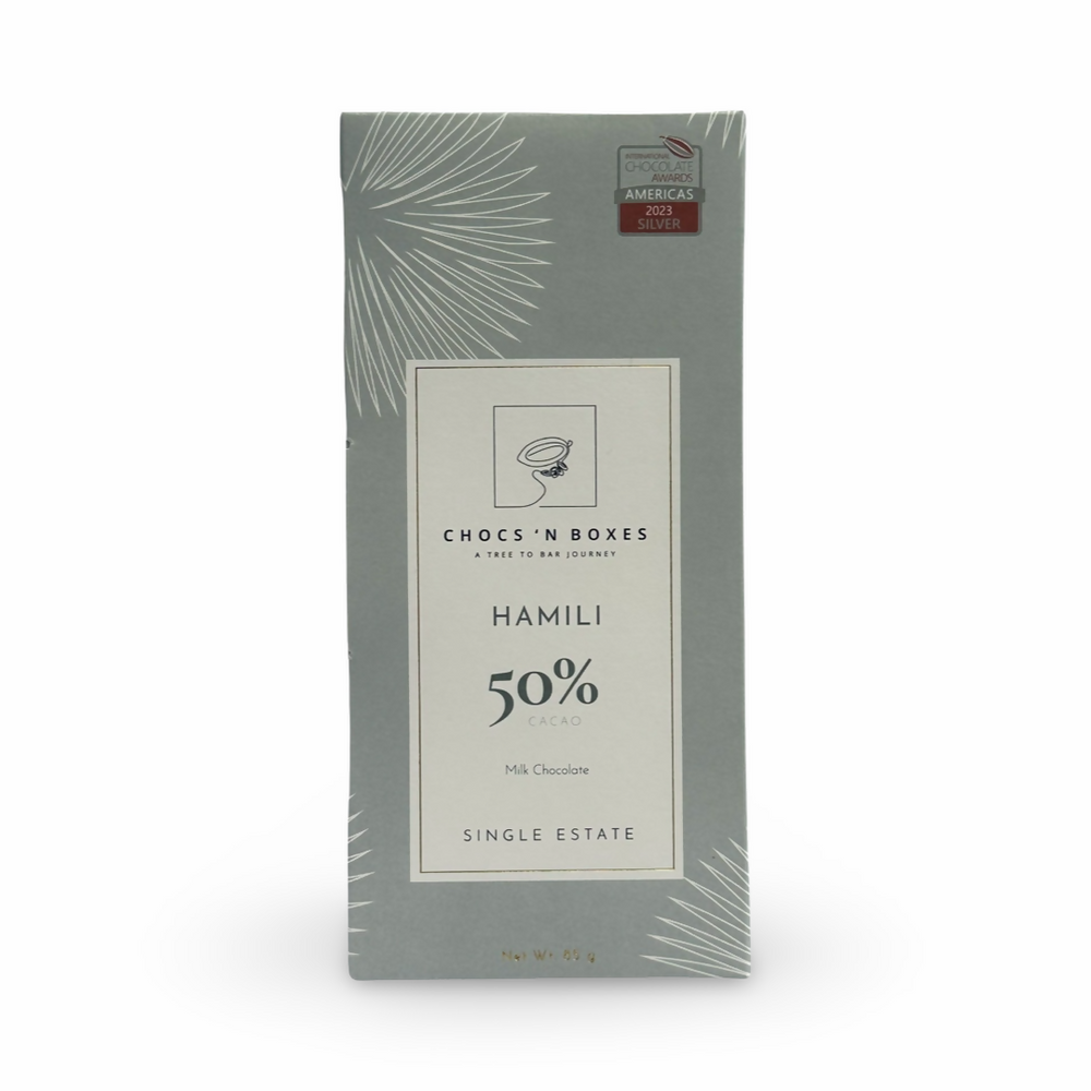 HAMILI 50% Dark- Milk Chocolate [85g]