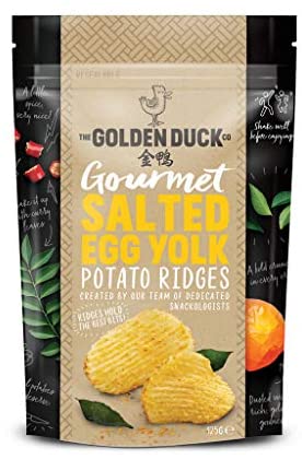 The Golden Duck Salted Egg Yolk Potato Ridges