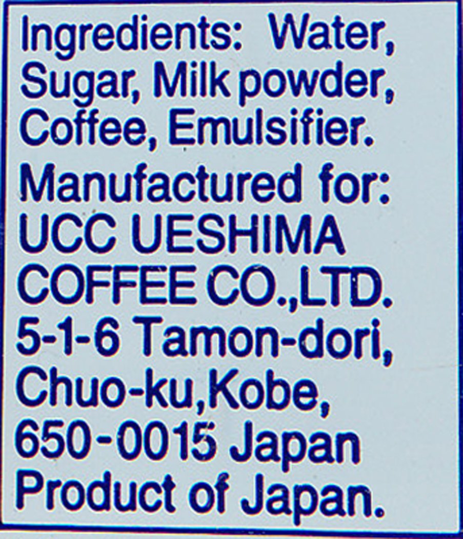 UCC Original Blend Coffee Drink with Milk