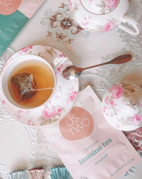 The Day & Night: Black Tea and Jasmine Tea