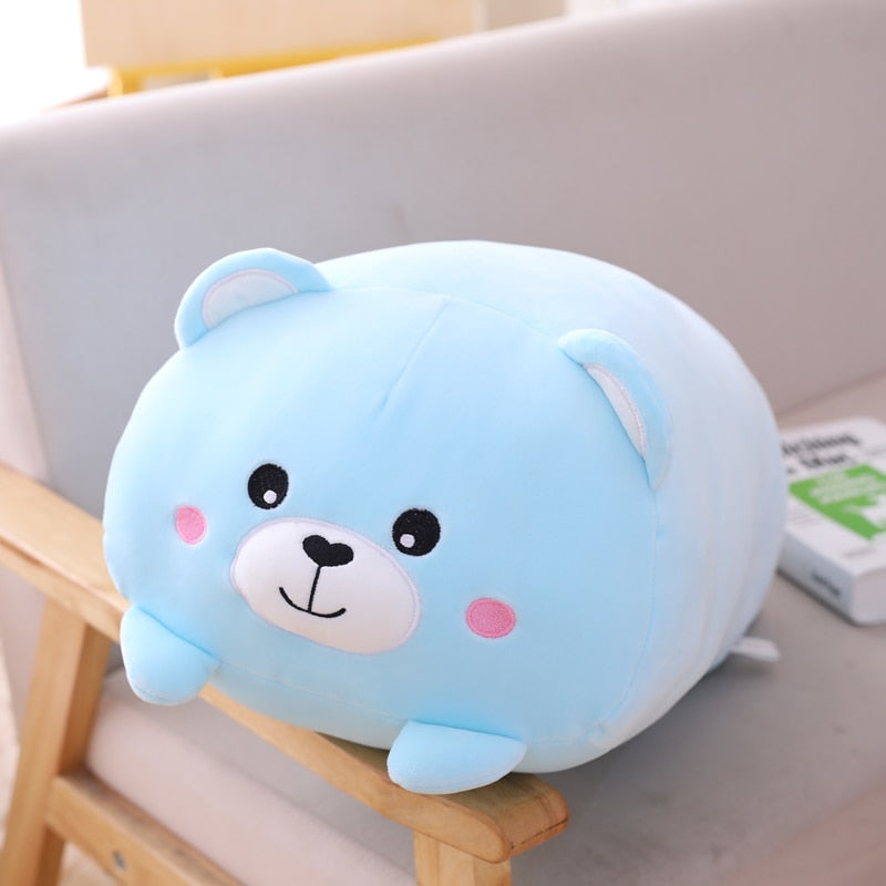 20cm blue bear Cute Animal Plush Pillows
