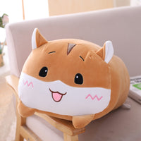 20cm brown hamster Cute Animal Plush Pillows