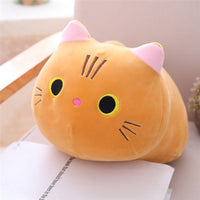 25cm orange cat Cute Animal Plush Pillows