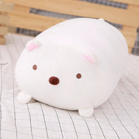 28cm white Cute Animal Plush Pillows