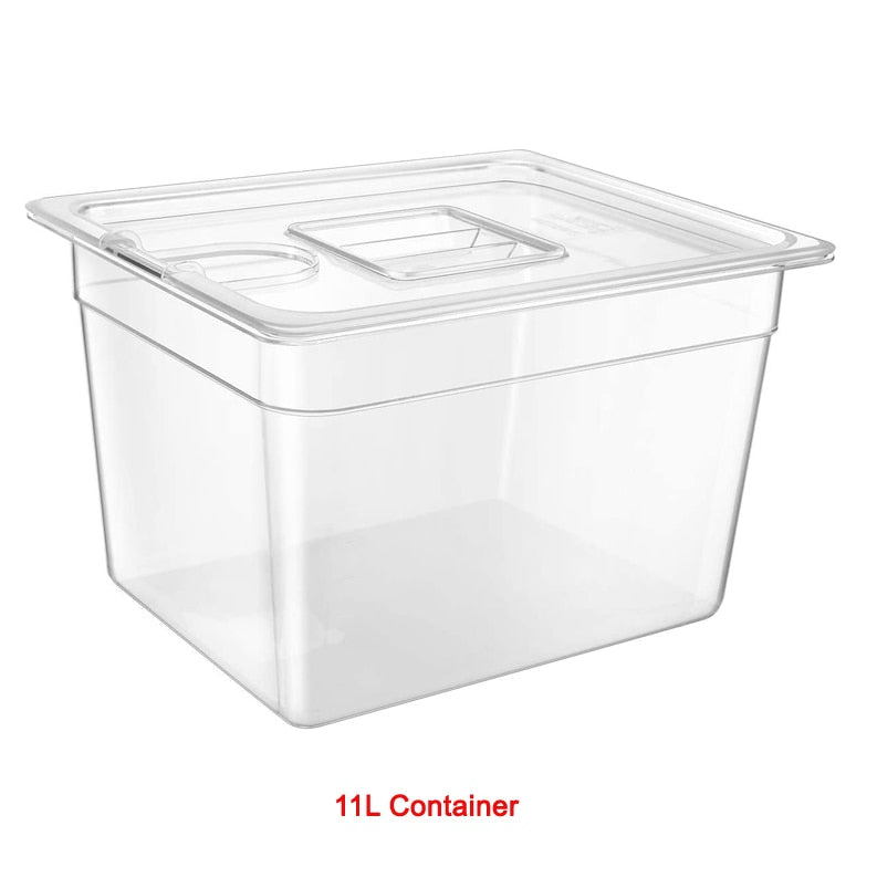 11L Container / China Sous Vide Container and Stainless Steel Sous Vide Rack - 11L