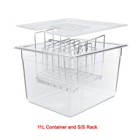 Rack and 11L Container / China Sous Vide Container and Stainless Steel Sous Vide Rack - 11L