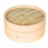 10/15/20cm Bamboo Steamer with Lid